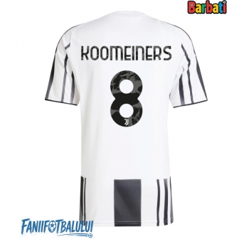 Juventus Teun Koopmeiners #8 Tricou Fotbal Replică 2025-26 Barbati Acasa